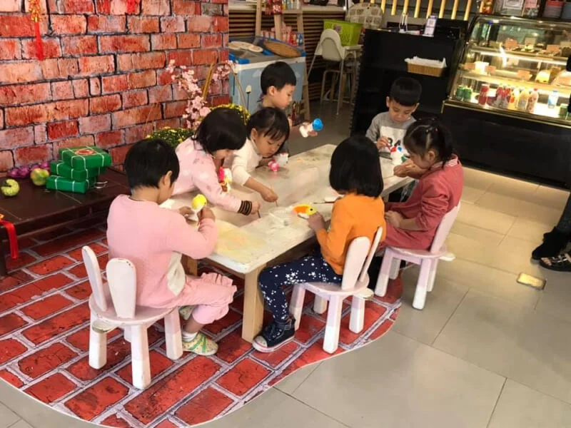 Mô hình cafe kết hợp khu vui chơi